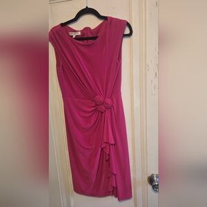 Bright Pink Evan Picone Dress Size 4